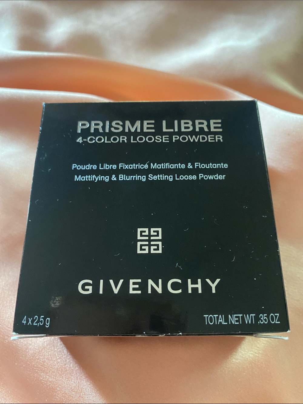 Givenchy Prisme Libre 4-Color Loose Powder - Beige, Light Brown, Peach, Cream - Picture 6 of 6